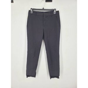Zara Woman Black‎ High Low Hem Cropped Dress Pants Size 2